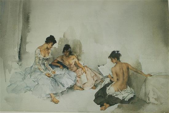 Russell Flint print - 3 models(-)